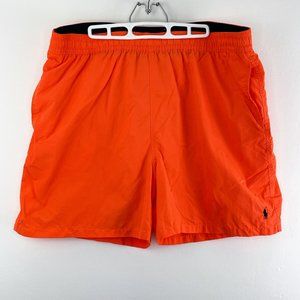 Polo By Ralph Lauren Swimwear Orange Swim Trunks Size: 2XB BIG